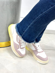 Sneakers Blauer Donna Rosa/Bianco S4ADEL01