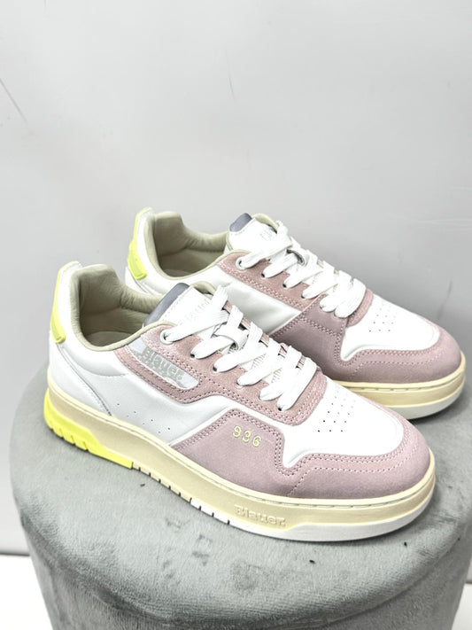 Sneakers Blauer Donna Rosa/Bianco S4ADEL01