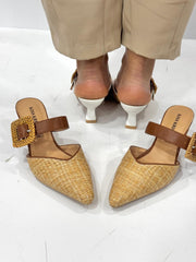 Scalzato Kiss Kriss Donna In Raffia Bicolor 8002