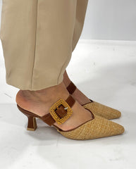 Scalzato Kiss Kriss Donna In Raffia Bicolor 8002