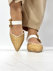 Scalzato Kiss Kriss Donna In Raffia Bicolor 8002