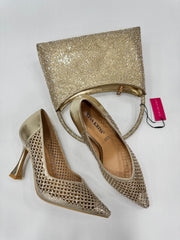 Decollete' Kiss Kriss Donna Diamond Oro-Argento 4010