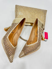 Decollete' Kiss Kriss Donna Diamond Oro-Argento 4010