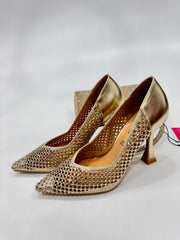 Decollete' Kiss Kriss Donna Diamond Oro-Argento 4010