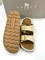 Ciabatta Agora' Donna Doppia Fibbia bd 00/524