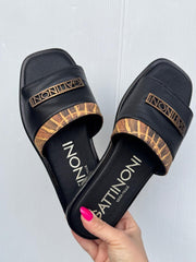 Ciabatta Gattinoni Donna Planetarium Nero PEGHN6279WHBP10