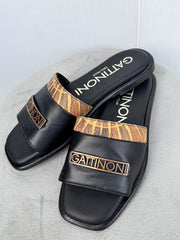 Ciabatta Gattinoni Donna Planetarium Nero PEGHN6279WHBP10