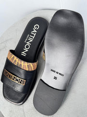 Ciabatta Gattinoni Donna Planetarium Nero PEGHN6279WHBP10