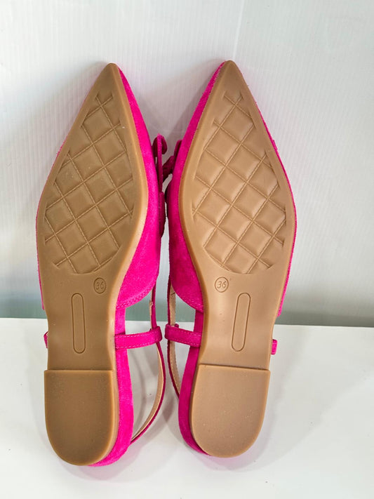 Slingback Cinzia Soft Donna Magenta Con Frange CR35015