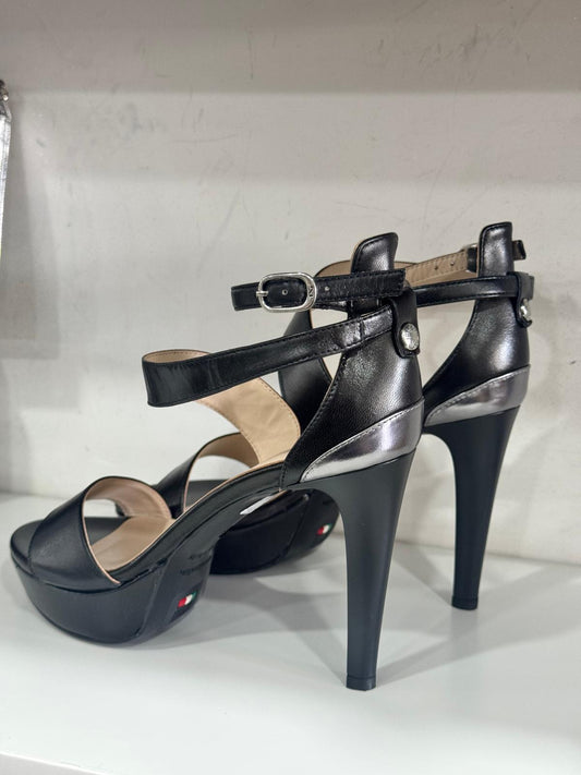 Sandalo Donna Nero Giardini ED12820DE-100