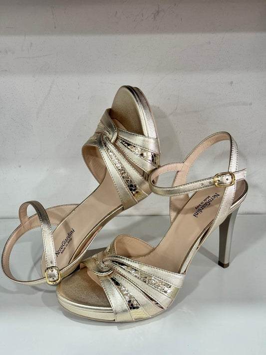 Sandalo Donna Nero Giardini E116501DE-700