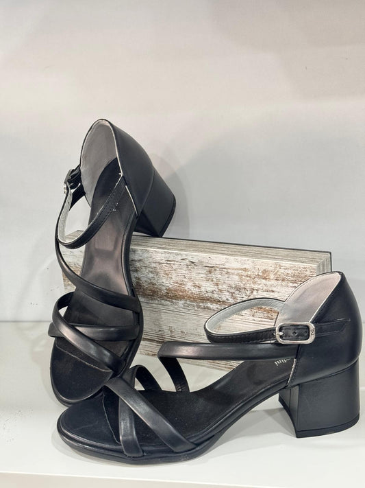 Sandalo Donna Nero Giardini E307570D