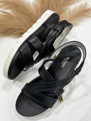 Sandalo Donna Nero Giardini P90822OD