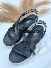 Sandalo Donna Nero Giardini P90822OD