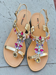 Sandalo Infradito Gioiello Kiss Kriss Donna X930