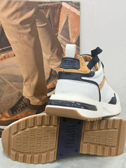 Sneakers Alviero Martini Uomo Bianco/Blu Geo Road U095