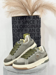 Sneakers Blauer Uomo Harper bianco-Verde SSHARPER11