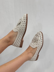 Mocassino Donna Kharisma in canvas 2046