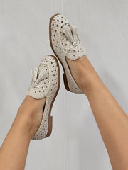 Mocassino Donna Kharisma in canvas 2046