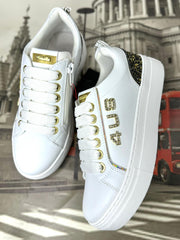 Sneakers 4US PACIOTTI Donna Beige-Bianco 42741-43004