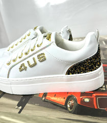 Sneakers 4US PACIOTTI Donna Beige-Bianco 42741-43004