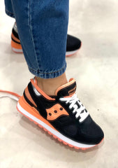 Scarpa Sneakers Saucony Shadow Nero/Corallo S1108-737