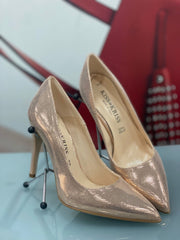 Decolletè Kiss Kriss Donna Nero-Rosa-Oro -Argento 3401