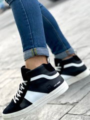 Sneakers D.A.T.E. Uomo Nero HAWK EMBIOSSED BLACK M311-HW