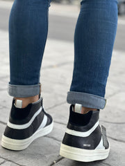 Sneakers D.A.T.E. Uomo Nero HAWK EMBIOSSED BLACK M311-HW