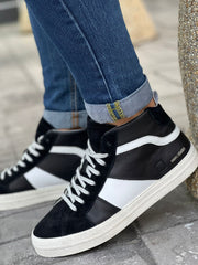 Sneakers D.A.T.E. Uomo Nero HAWK EMBIOSSED BLACK M311-HW