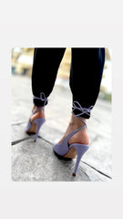 Decolletè Laccetti Kiss Kriss Donna Nero-Viola-Celeste-Nudo art:428