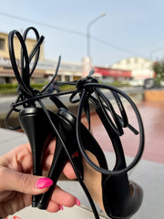 Decolletè Laccetti Kiss Kriss Donna Nero-Viola-Celeste-Nudo art:428