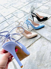 Decolletè Laccetti Kiss Kriss Donna Nero-Viola-Celeste-Nudo art:428