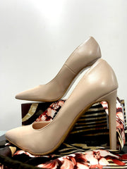 Decolletè Albina Donna Pelle Nero-Pelle Beige 1021