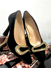 Decolletè Serena Nardi Donna Cuoio -Nero 295