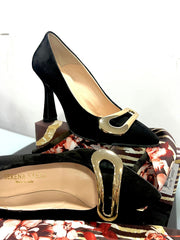 Decolletè Serena Nardi Donna Cuoio -Nero 295