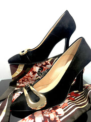 Decolletè Serena Nardi Donna Cuoio -Nero 295