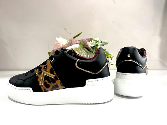 Sneakers Ed Parrish Donna Nero/Leo CKLD-GH50