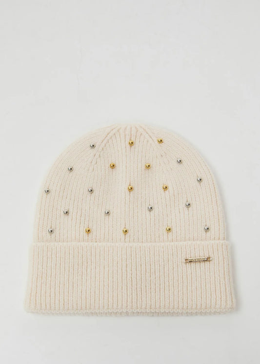Berretto beanie  con borchie