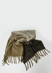 Sciarpa con frange