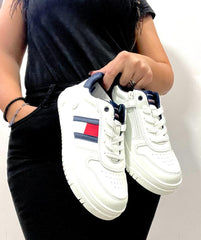 SNEAKERS TOMMY HILFIGER Blu-Bianco 33115