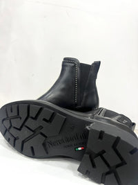 Stivaletti Donna In Pelle Nero Giardini I205800D