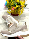 Sneakers 4US Cesare Paciotti Donna Beige-Bianco 42770