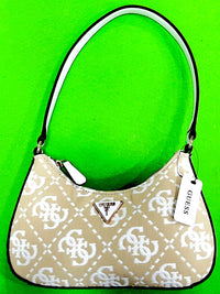 Borsa Guess Donna Ruma mini Verde-Rosa-Beige JG933973