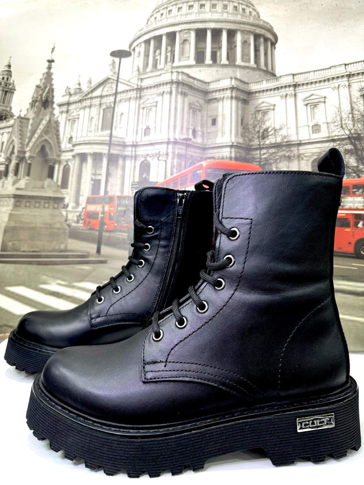 Anfibio Cult Donna Nero Slash1814  CLE103130