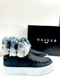 Scarpe  Gaëlle Paris Eskimo  In Pelle Con Pelliccia GBCDM2890