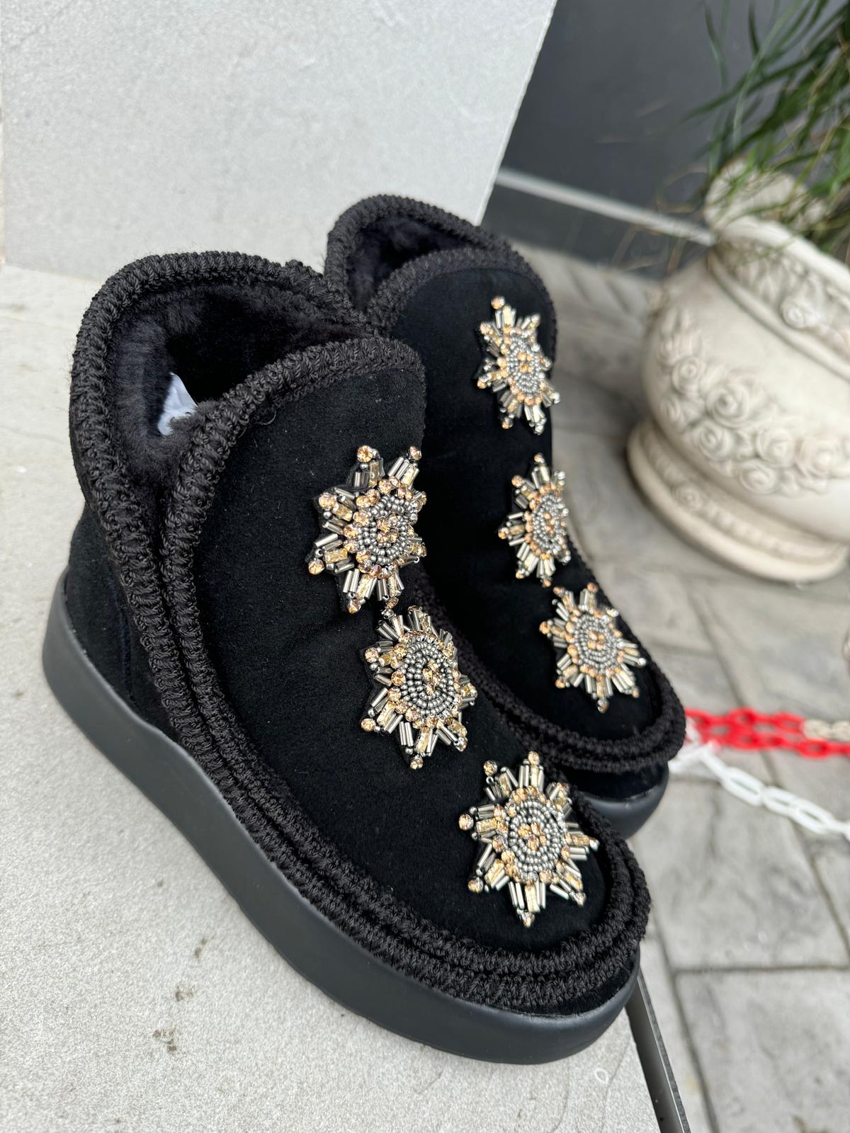 Pregunta Stivaletto Donna Beige-Nero 2326006 001