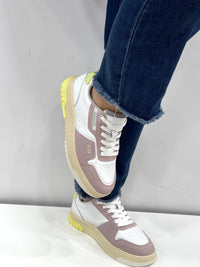 Sneakers Blauer Donna Rosa/Bianco S4ADEL01
