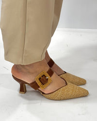 Scalzato Kiss Kriss Donna In Raffia Bicolor 8002