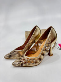Decollete' Kiss Kriss Donna Diamond Oro-Argento 4010